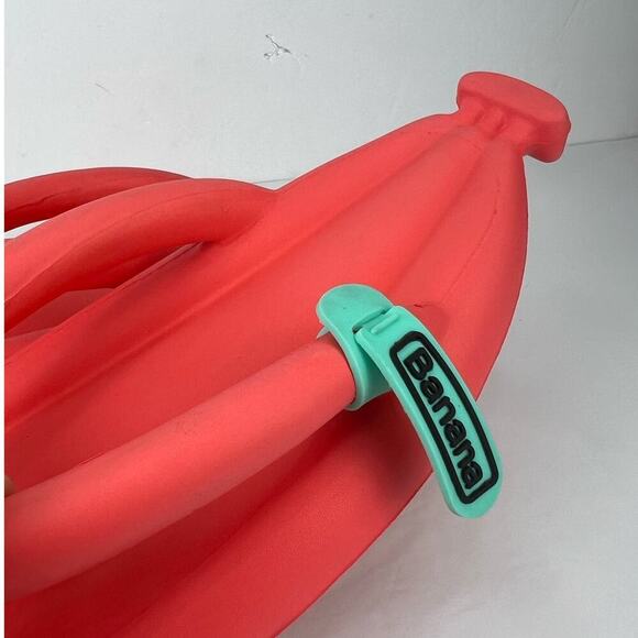 Unisex Banana Shaped Flip Flops Thick Padded Slippers Beach Pool Sandals 38-39 - Picture 6 of 9